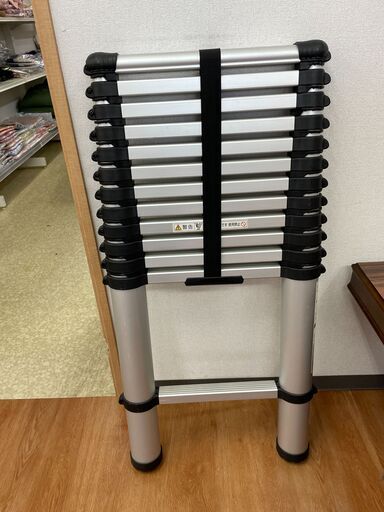 ピカ 伸縮はしご PTH-420CB 幅50cm奥行10cm高さ100cm全長4m19cm 説明欄必読