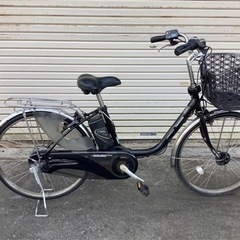 393 パナソニック新機種電動アシスト自転車viviDX24インチブラックボディー
