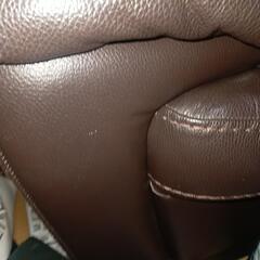 ニトリ  イタリアナツッジ社総本革(牛革) トリプルソファ