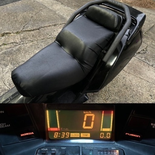 フュージョンX 実働！セル1発！寒気応援SALE!! バッテリー新品！シート新品張替！18607km!! フュージョンX 実働！セル1発！寒気応援SALE!! シート新品張替