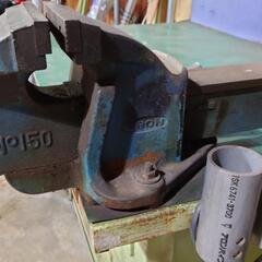 作業台 万力付き サカエ キャスター付き ガレージ 倉庫