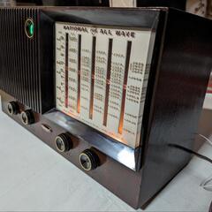 国内版】ナショナルST真空管ラジオ アイ付QA-700 Bluetooth