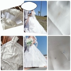 結婚式セット　ウエディングドレス　色ドレス　タキシード　小物セット