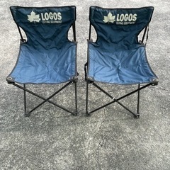 logos アウトドア　折りたたみ椅子　キャンプ　BBQ