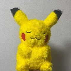 【新品・タグ付き】ピカチュウ もふもふぬいぐるみ ポケモン 