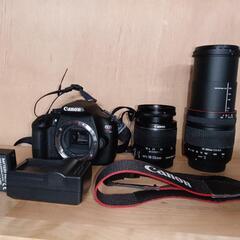 CANON EOS KISS X70、レンズ2本セット