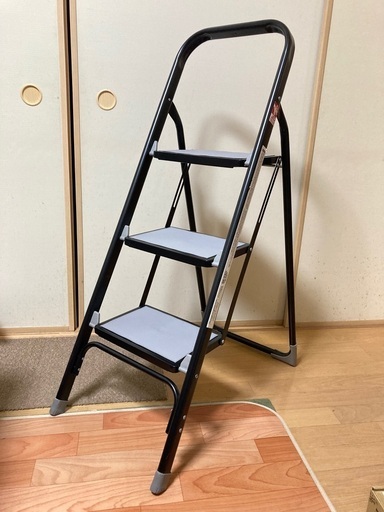 (中古美品) 踏み台脚立　折りたたみ式