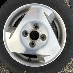 ホンダ バモス 純正アルミホイール 13インチ 4j ＋45 PCD100 4H