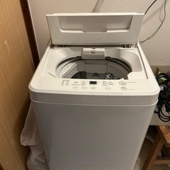 【ネット決済】家電 生活家電 無印良品2017年製洗濯機