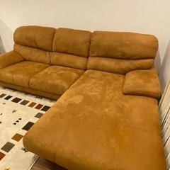 ※今週のみお値下げ致します。LEATHERTEX® ANILINE カウチソファー