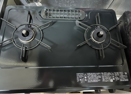 【美品】リンナイ　ガスコンロ(都市ガス)左強火