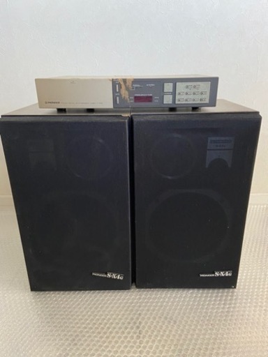 Pioneer パイオニア F-X50 S-X4G 2ウェイ 2スピーカー 密閉方式  