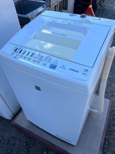 2018年 7kg HITACHI 洗濯機 家電 生活家電 洗濯機
