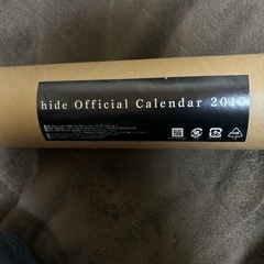 hide 2010カレンダー箱は汚れていますが、中身を確認しただ...
