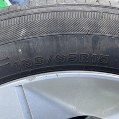 プリウス30純正ホイル15インチ・タイヤ2022年製185/65R15