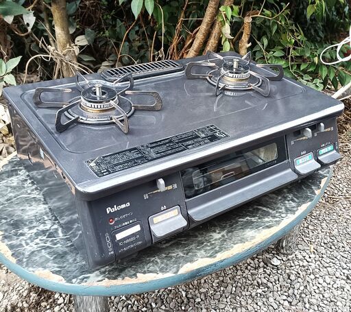 パロマ ガステーブル LPガス IC-N86B-R Paloma ガスコンロ Paloma ガス