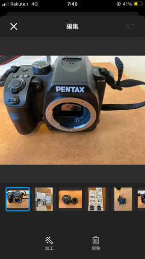 PENTAX K-70 購入レシート有　三脚有　望遠レンズ有　付属品有