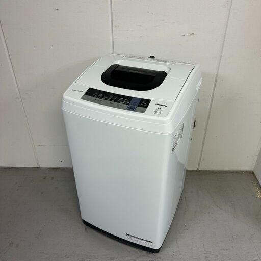 A4488 HITACHI 日立 全自動洗濯機 NW-50C(W) 生活家電