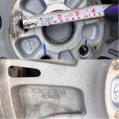 美品　スバルスタンドレスタイヤ　17インチ