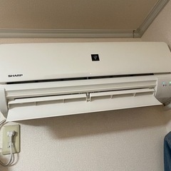 シャープ　ルームエアコン　AY-N22TD　2021年製　おもに6畳用　プラズマクラスター搭載