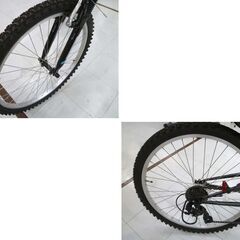 marukin マウンテンバイク 26インチ ATH-448 21段変速 ブラック 自転車 マルキン 26型 苫小牧西店