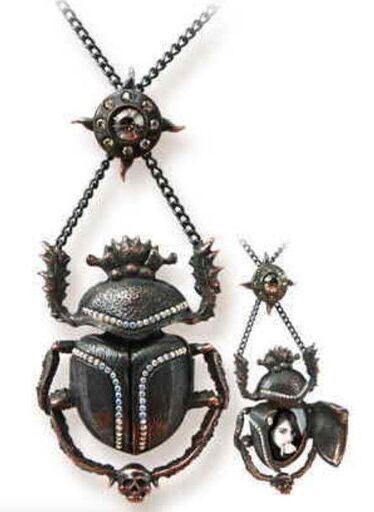 ALCHEMY GOTHIC: BLACK SUN KHEPRI pendant