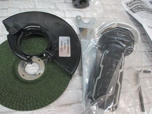HIKOKI ハイコーキ G3613DC ディスクグラインダ 中古・美品 ※片方