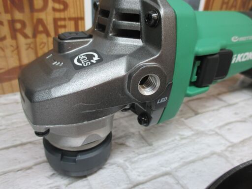 HIKOKI ハイコーキ G3613DC ディスクグラインダ 中古・美品 ※片方フィルター無し【ハンズクラフト宜野湾店】 HIKOKI ハイコーキ G3613DC ディスクグラインダ 中古・美品 ※片方