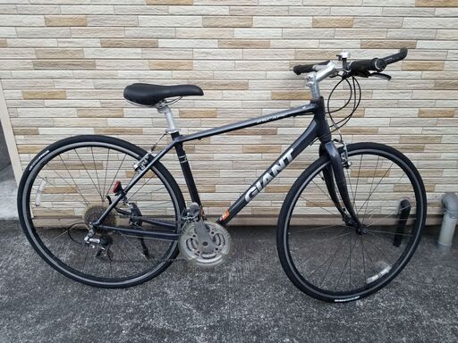 中古自転車 3×8段変速 475mm クロスバイク 軽整備済み 防犯登録対応 町田市 相模原市 MM106