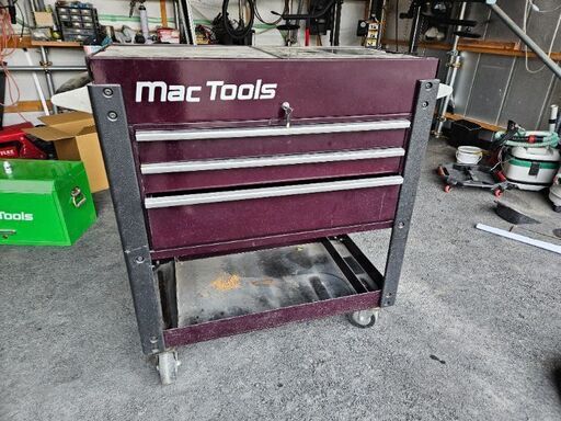 値下げしましたマックツールMACTOOLSツールワゴンツールカートカートスナップオン (きんたか) 盛のその他の中古 あげます・譲ります｜ジモティーで不用品の処分