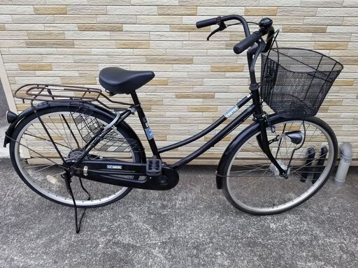 中古自転車 変速無し 27インチ LEDオートライト 軽整備済み 防犯登録対応 町田市 相模原市 MM109