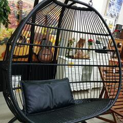 ☆リゾート気分☆2人掛け用ハンモックチェア