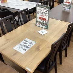 KA-87【新入荷 リサイクル品】デイズ/オーク材 ダイニング5点セット 