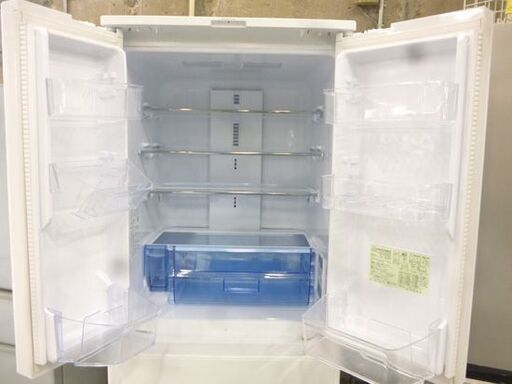 値下げしました！ SHARP 457L 6ドア冷蔵庫 SJ-FA46H-W 白 2021年製
