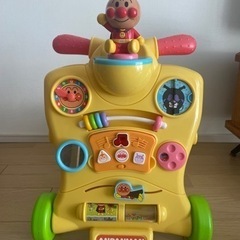 アンパンマン 乗って! 押して! へんしんウォーカー/手押し車/歩行器