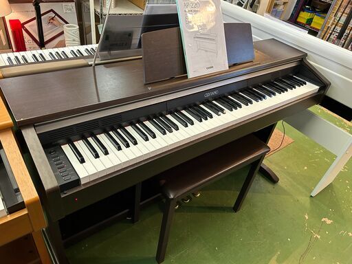 【愛品館八千代店】CASIO CELVIANO AP-220　電子ピアノ　2009年製