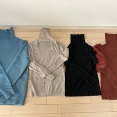 ニットまとめて　冬服　レディース