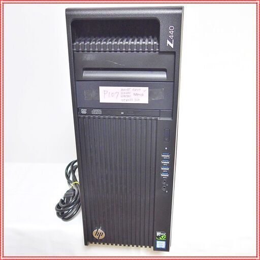 【ゲーミングPC】HP Z440 Workstation Xeon E5-1620V4 GTX 1060 SSD 240GB + HDD 500GB メモリ 16GB Office 搭載