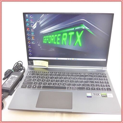 【ゲーミングPC】ドスパラ raytrek R5 i7 10750H RTX2060 NVMe 1TB メモリ 16GB Office 搭載