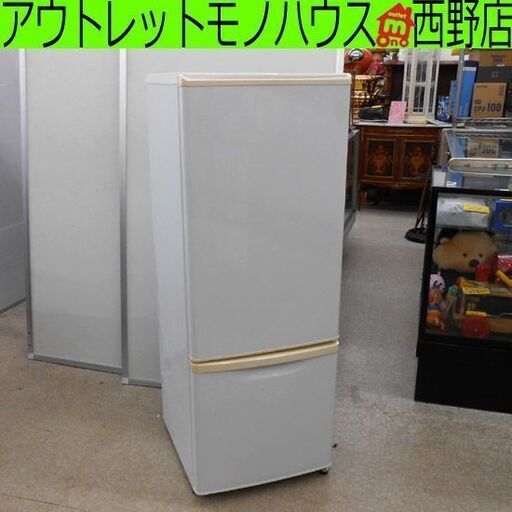 冷蔵庫 168L 2012年製 パナソニック NR-B174W-W Panasonic 2ドア 小型 白系 ホワイト 札幌 西野店
