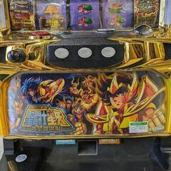 パチスロ実機 聖闘士星矢-黄金激闘編- コイン不要機 ID：126-012705-007