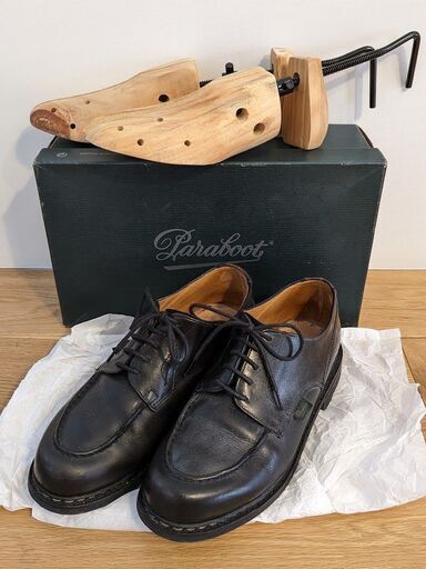 【25.5cm】Paraboot CHAMBORD / NOIR パラブーツ シャンボード / ノワール ブラック黒 箱有り