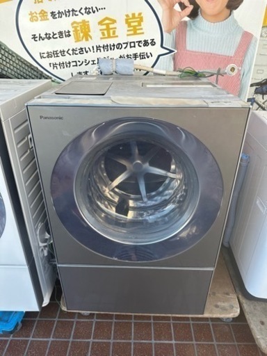 sj313 Panasonic パナソニック ドラム式電気洗濯機 10kg NA-VG2200R シルバー