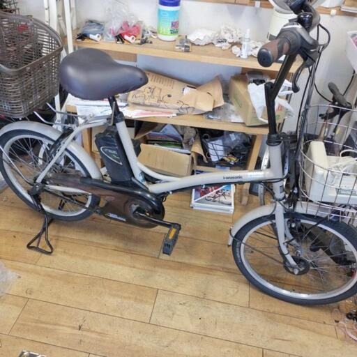 [受渡し完了しました] パナソニック電動アシスト自転車 20インチ 3段ギヤ 整備済