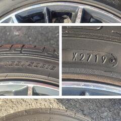 16㌅アルミホイール(weds LEONIS VX )と16㌅タイヤ(GOOD YEAR EAGLE LS2000)の4本セット