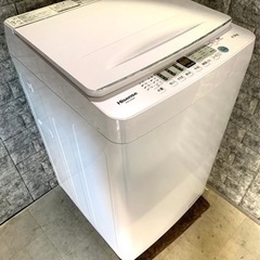 全国送料無料☆3か月保障付き☆洗濯機☆2021年☆ハイセンス☆HW-E4504