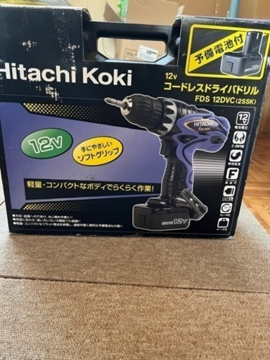 【決まりました】Hitachi koki コードレスドライバドリル