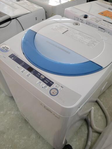 【新生活SALE】SHARP　シャープ　5.5kg洗濯機　ES-GE55P　中古　リサイクルショップ宮崎屋住吉店24.1.29k