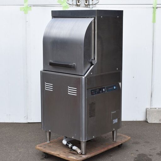 【ヤ取5/3終了】≪yt1095ジ≫ ホシザキ 業務用食器洗浄機 JWE-450RUB-L 小型ドアタイプ 左向き AC100V 2017年製造 通電確認のみ/現状品 51113-03