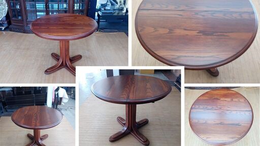 P5倍！リビングテーブル キッチンカウンター 作業台 伸縮ダイニング